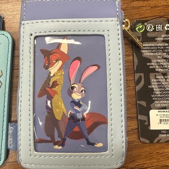 Loungefly Disney Zootopia Card Holder NWT - Picture 4 of 6